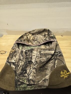 Realtree Camo Face Mask Balaclava in Brown Green Tan